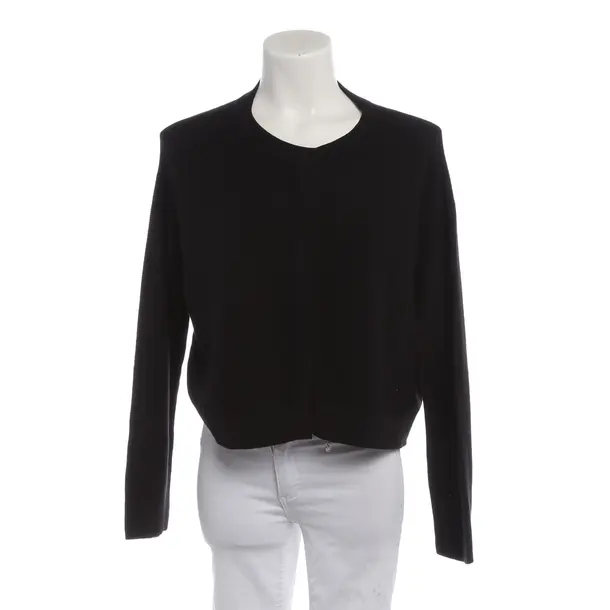 Cardigan in Black, Wool, Fabiana Filippi