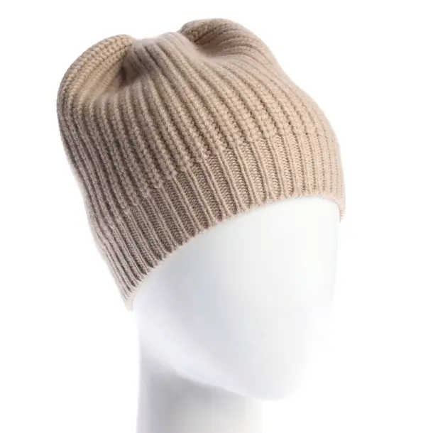 Beanie in Brown, Cashmere, Unger