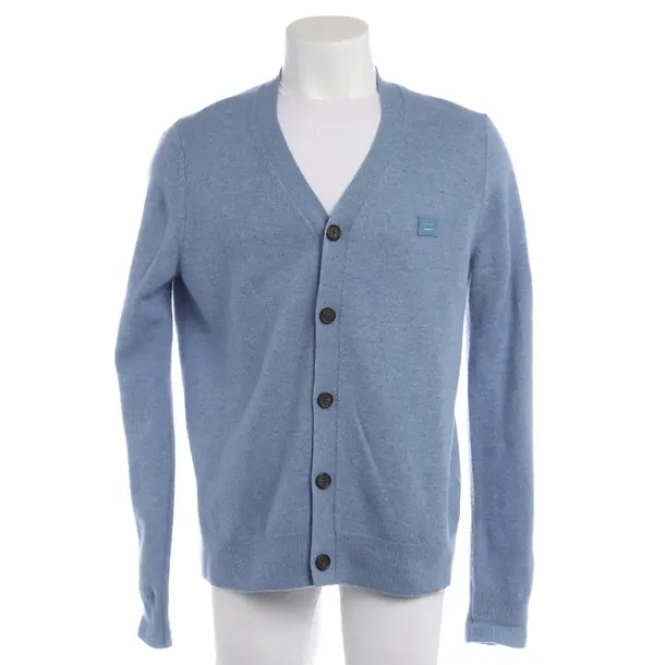Strickjacke in Blau, Wolle, Acne Studios