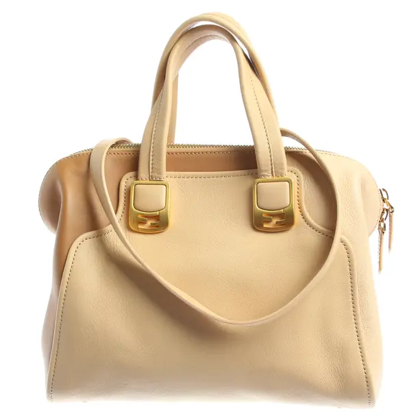 Handtasche in Weiß, Leder, Fendi