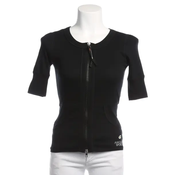 Cardigan in Black, Cotton, Marc Cain Sports