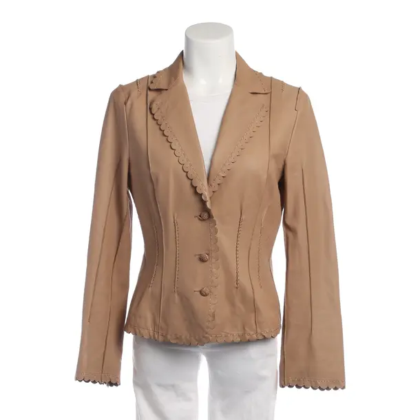 Lederjacke in Braun, Leder, Marc Cain