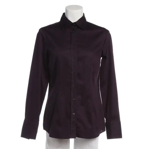 Bluse in Lila, Baumwolle, 0039 Italy