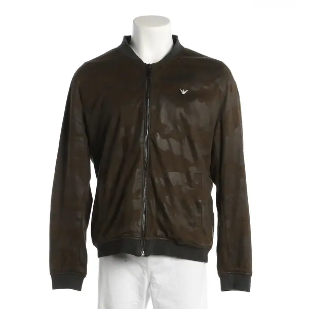 Giacca mezza stagione, in Marrone, Cotone, Armani Jeans