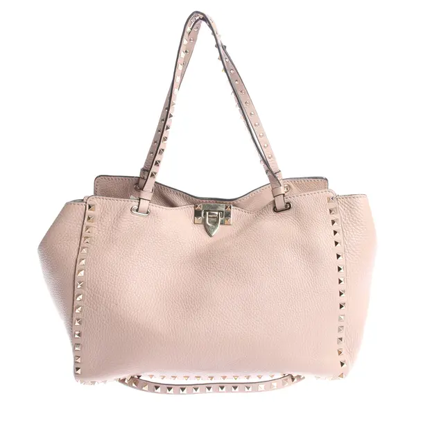 Shopper Bag in Pink, Leather, Valentino