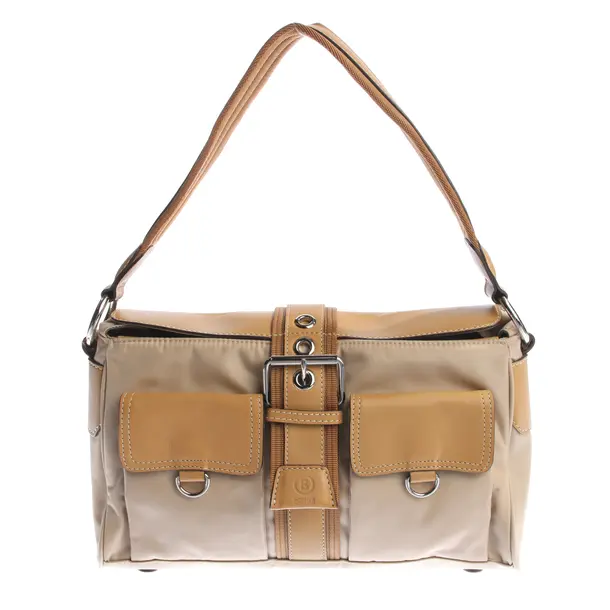 Schultertasche in Weiß, Polyester, Bogner
