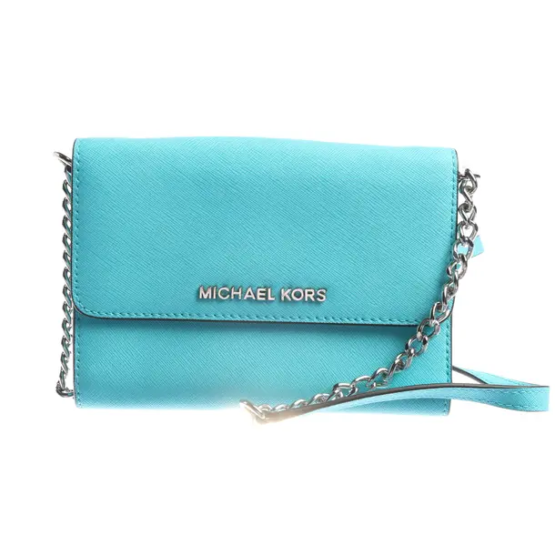 Shoulder Bag in Blue, Leather, Michael Kors