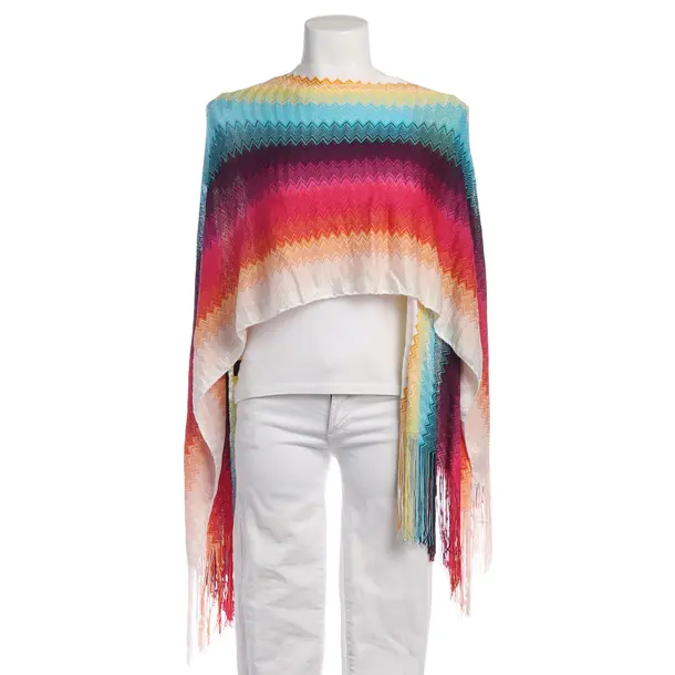Poncho in Mehrfarbig, Viskose, Missoni