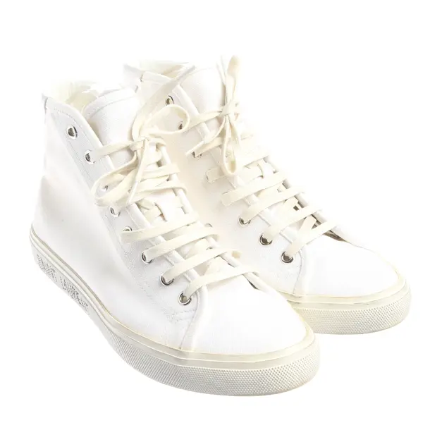 High-Top Sneakers in White, , Saint Laurent