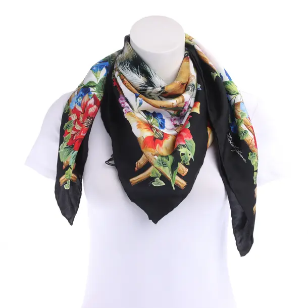 Shawl in Multicolored, Silk, Dolce & Gabbana