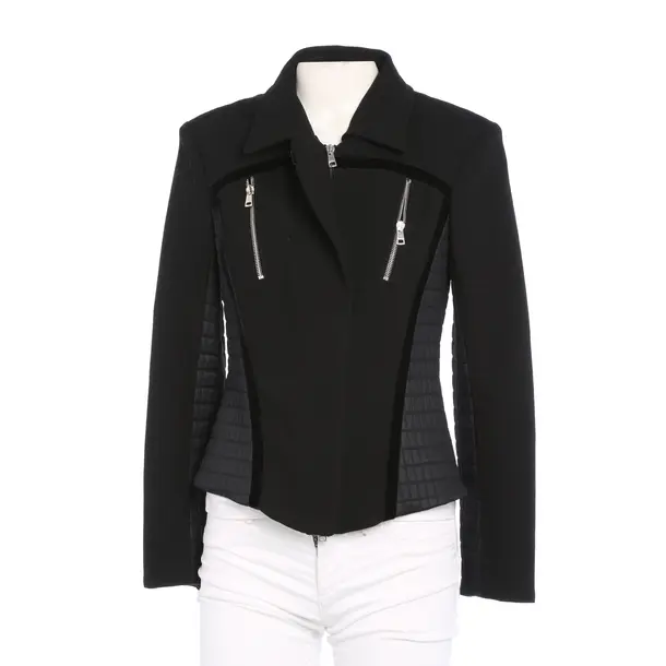 Mid-Season Jacket in Black, Wool, Marc Cain