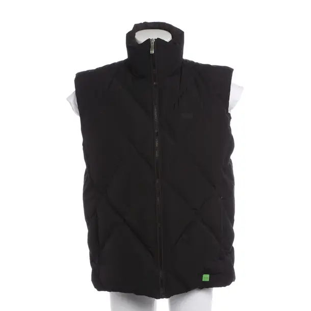 Vest in Black, Polyester, Hugo Boss Green