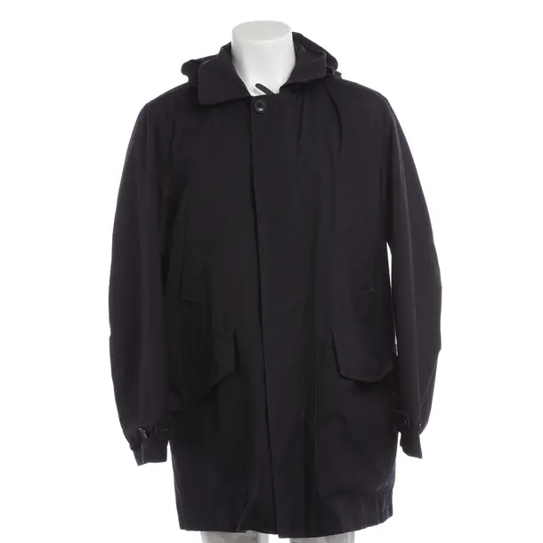 Mid-Season Jacket in Blue, Cotton, Woolrich