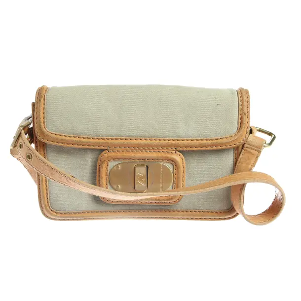 Schultertasche in Weiß, Baumwolle, Zadig & Voltaire