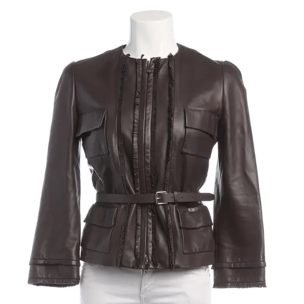 LeatherJacket in Black, Leather, Dior