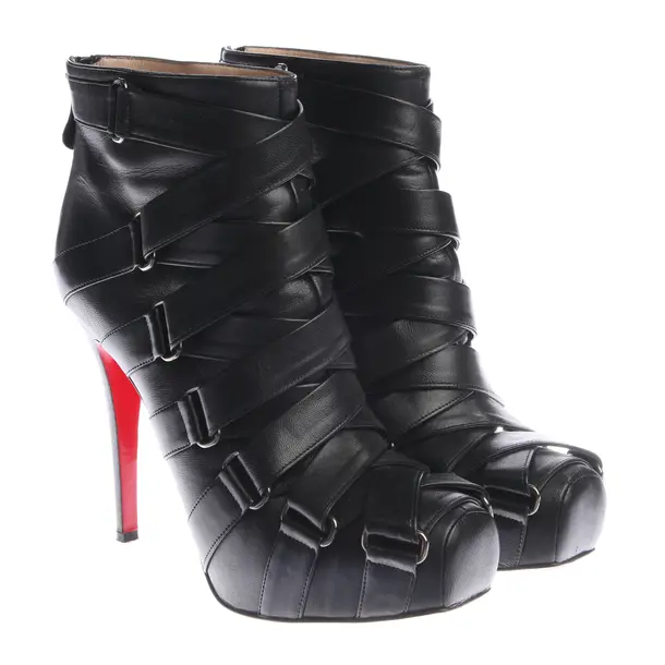 Stiefeletten in Schwarz, , Christian Louboutin