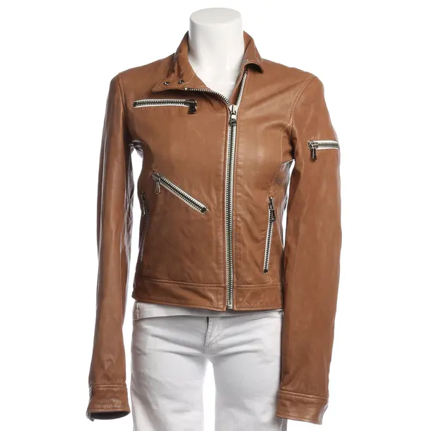 LeatherJacket in Brown, Leather, Dolce & Gabbana