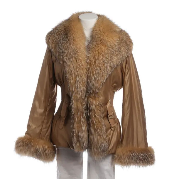 Winter Jacket in Metallic, Polyester, Escada