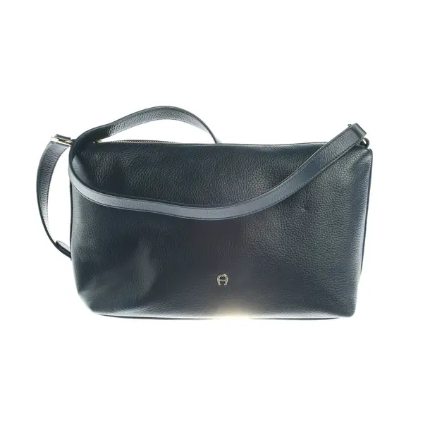 Schultertasche in Blau, Leder, Aigner