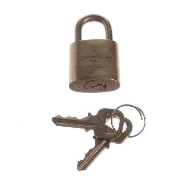 Lock & Key in Metallic, Metal (metallic, metallised), Louis Vuitton