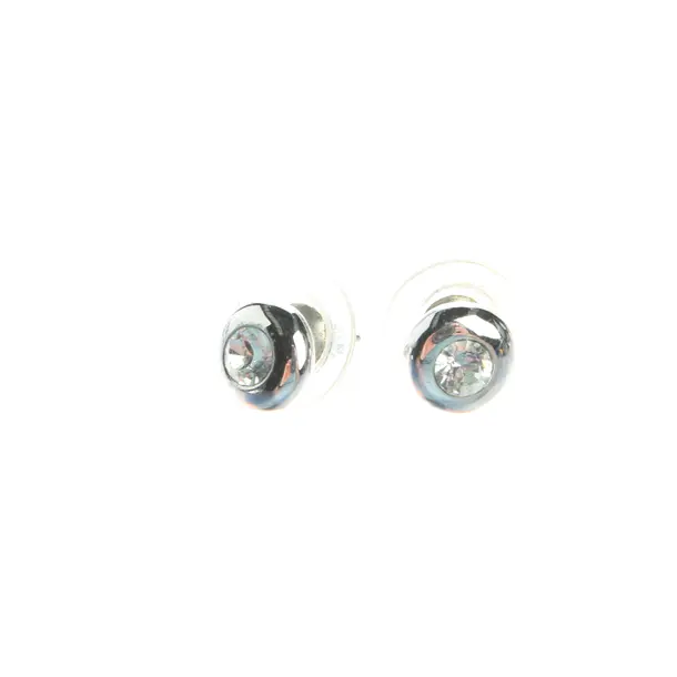Ohrringe in Metallic, Metall (metallisch, metallisiert), Swarovski