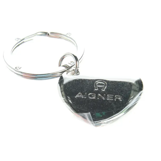 Schlüsselanhänger in Metallic, Metall (metallisch, metallisiert), Aigner