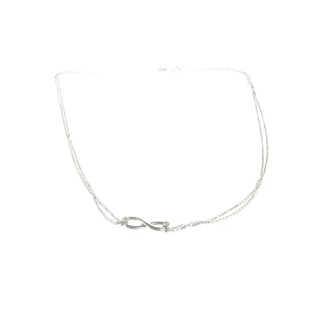 Halskette in Metallic, 925er Sterling Silber, Tiffany & Co