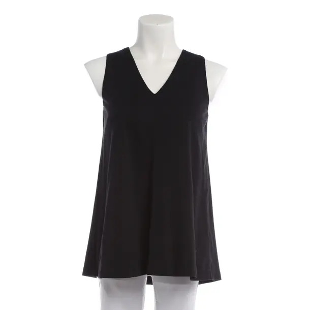 Top in Schwarz, Baumwolle, Brunello Cucinelli