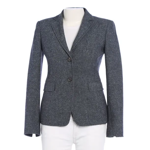 Blazer in Blue, Cotton, Akris
