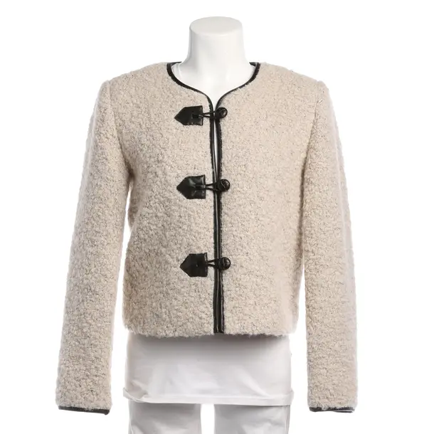 Übergangsjacke in Weiß, Wolle, Mrs & Hugs