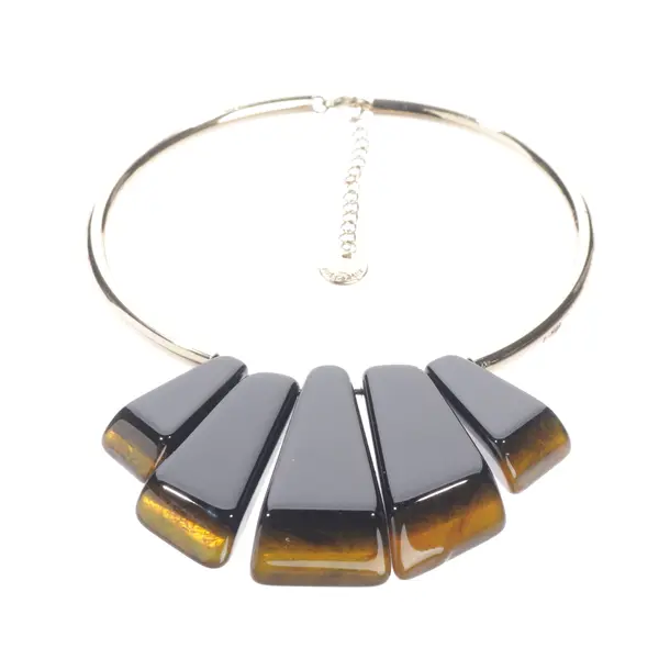 Necklace in Metallic, Metal (metallic, metallized), Marc Cain