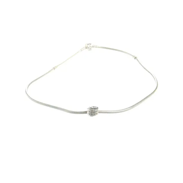 Necklace in Metallic, 925 Sterling Silver, Pandora