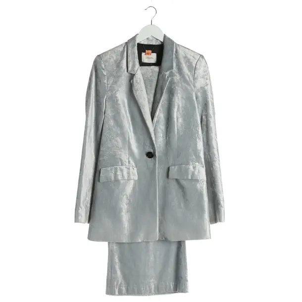 Tailleur pantalone, in Grigio chiaro, Cotone, Dorothee Schumacher