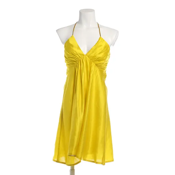 Cocktail Dress in Yellow, Hemp, Dorothee Schumacher