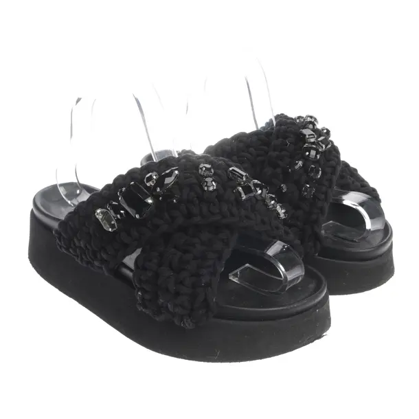 Plateausandalen in Schwarz, , INUIKII