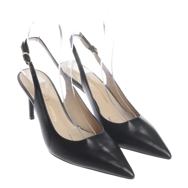 Slingbacks in Black, , Stuart Weitzman