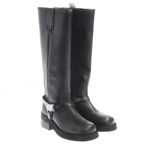Stiefel in Schwarz, , Nubikk