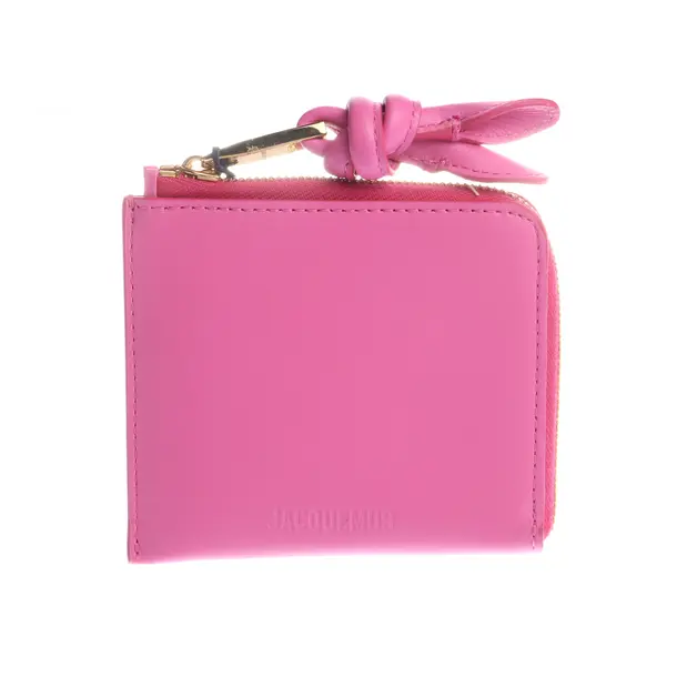 Wallet in Pink, Leather, Jacquemus
