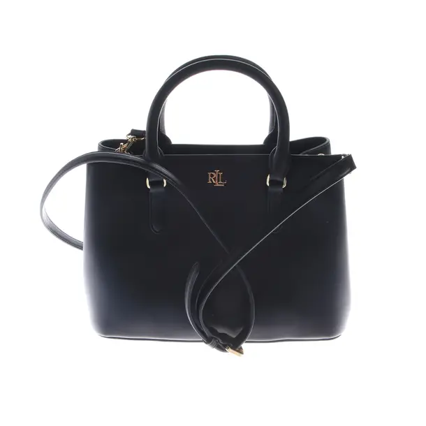Handbag in Black, Leather, Lauren Ralph Lauren