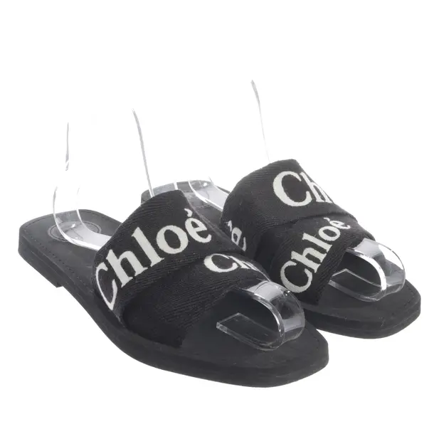 Sandals in Black, , Chloé