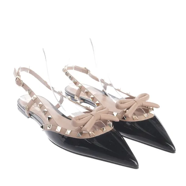 Slingbacks in Black, , Valentino