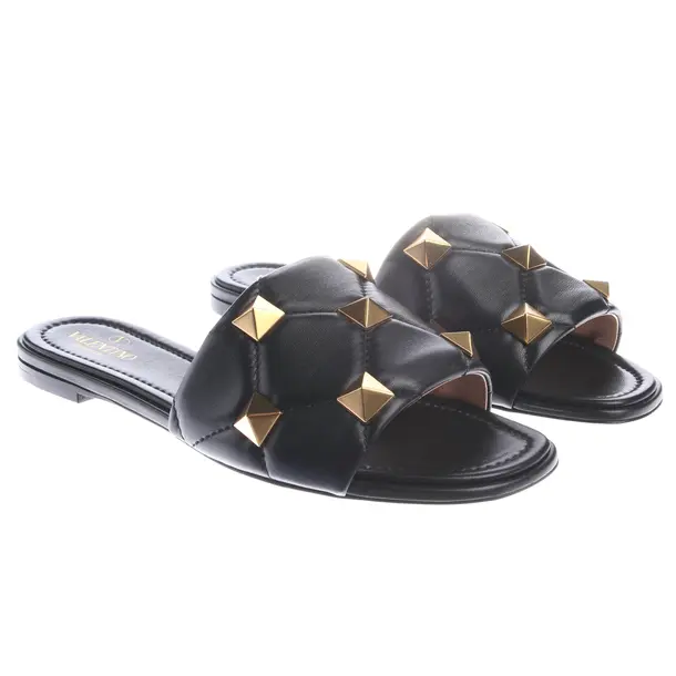 Sandals in Black, , Valentino