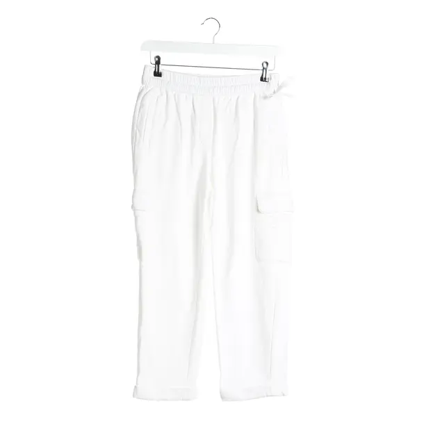 Sweatpants in White, Cotton, Peserico
