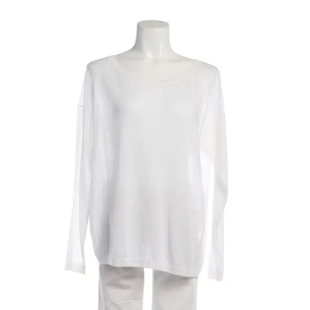 Pullover in Weiß, Leinen, Iris von Arnim