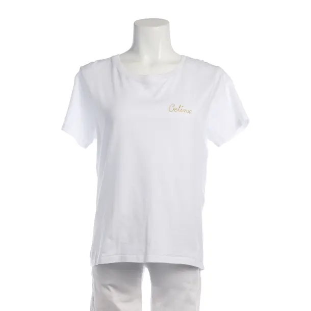 Shirt in White, Cotton, Céline