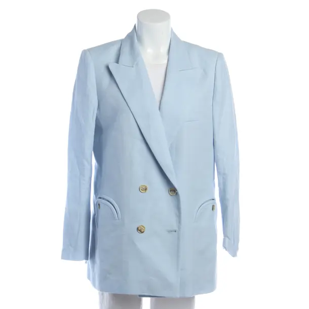Blazer in Blue, Linen, Blazé Milano