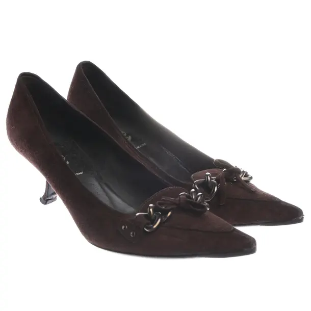 Pumps in Braun, , Prada