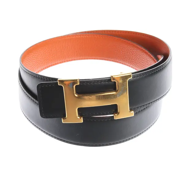 Belt in Black, Leather, Hermès