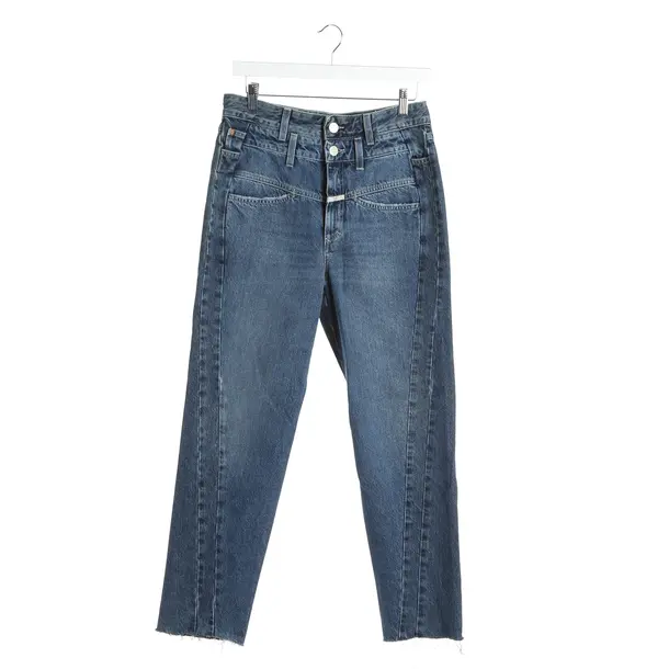 Straight Fit Jeans in Blue, Cotton, Closed