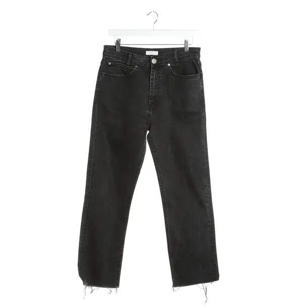 Jeans Straight Fit in Schwarz, Baumwolle, Sandro